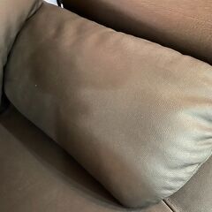 革張りワイド2Pソファ