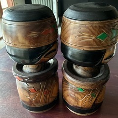 木製彫刻、オブジェ、置物、工芸品