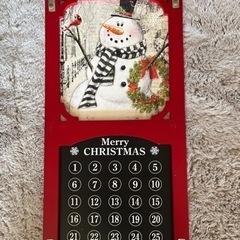 クリスマスカレンダー木製