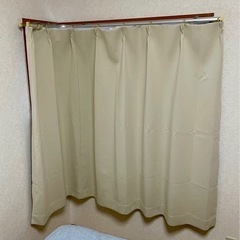 遮光1級　ベージュ色　カーテン　【AIFY】　150cm幅×1枚