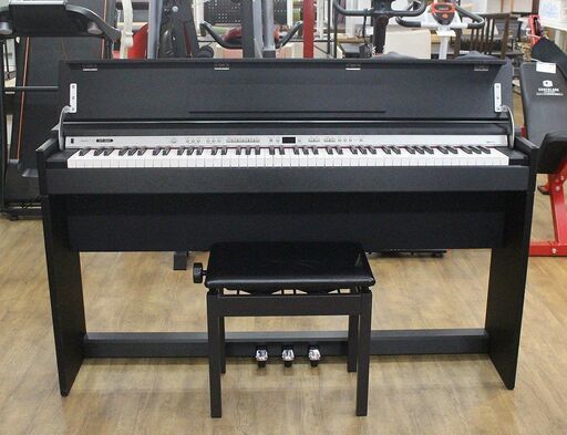 (Y)北大前! 札幌 引取 ローランド Roland 電子ピアノ DP-990 サテンブラック仕上げ 2008年製 88鍵盤 2029632