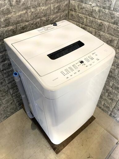 高年式★全国送料無料★3か月保障付き★洗濯機★2023年★アイリスオーヤマ★5.0kg★IAW-T504★S-263