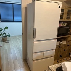 【急募】どっちもドア 冷蔵庫 シャープ SJ-MW-46J 綺麗...