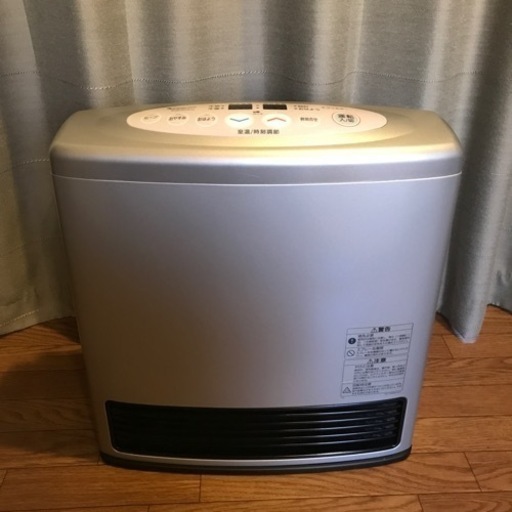 【美品】リンナイ　ガス ファンヒーター　都市ガス用