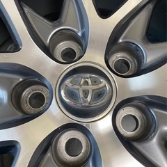 トヨタ 50エスティマ純正アルミ4本 ナットセット