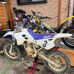 実働 現状車 モトクロス YZ80 タイヤ山多い 始動性・吹け上...