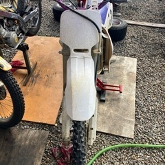 実働 現状車 モトクロス YZ80 タイヤ山多い 始動性・吹け上がり良好