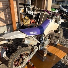 実働 現状車 モトクロス YZ80 タイヤ山多い 始動性・吹け上がり良好