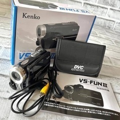 【美品】Kenko デジタルムービーカメラ VS-FUN 3 ブラック