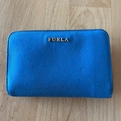 FURLA水色財布