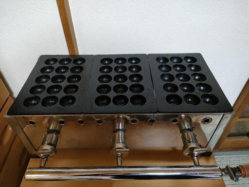 都市ガス用　たこ焼き器