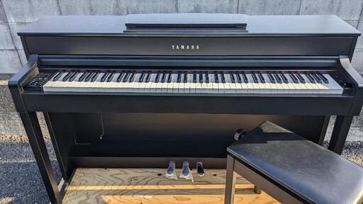 岡山・鳥取市〜まで配達無料！\n送料込み YAMAHA 電子ピアノ CLP-535B 2015購入 ほぼ未使用エリア限定無料配達！ ②\n