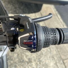 新品★未使用　子供マウンテンバイク　シマノ6段ギア　22インチ　ホワイト