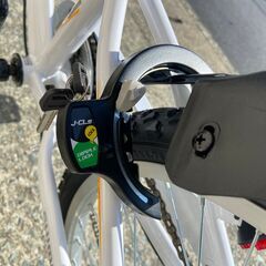 新品★未使用　子供マウンテンバイク　シマノ6段ギア　22インチ　ホワイト