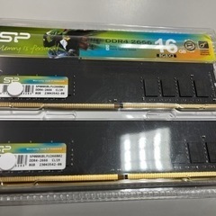 【ネット決済・配送可】【値下げしました】PCメモリ16GB(8G...