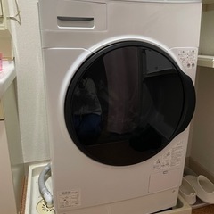 【ネット決済・配送可】アイリスオーヤマ　ドラム式洗濯機