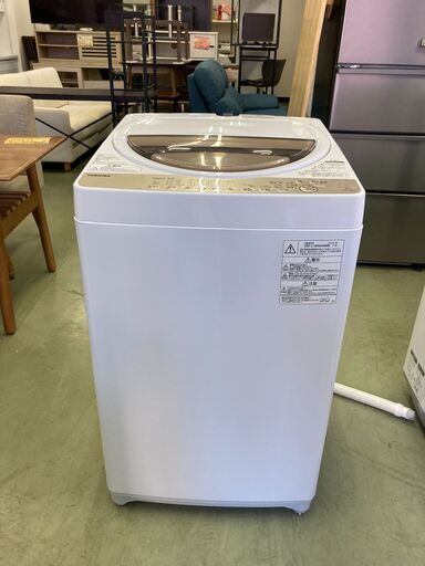 【お取引中】★分解洗浄済み★ 2020年製 東芝 TOSHIBA 6.0Kg 洗濯機 AW-6G8★6046★