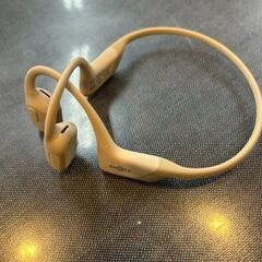 J5027☆極美品☆SHOKZ OPEN RUN PRO mini Beige 骨伝導イヤホン S811