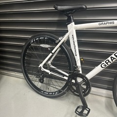 ロードバイク　ホワイト　172cm〜