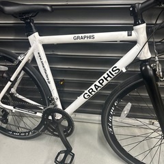 ロードバイク　ホワイト　172cm〜