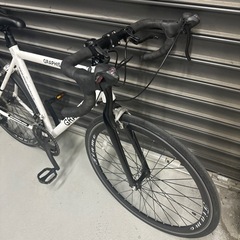 ロードバイク　ホワイト　172cm〜