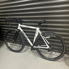 ロードバイク　ホワイト　172cm〜