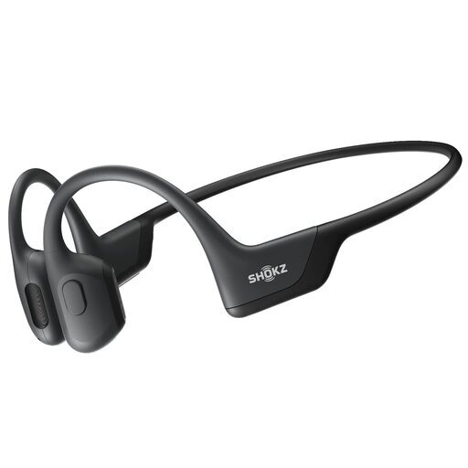 J5028★極美品★SHOKZ OPEN RUN PRO mini Black 骨伝導イヤホン Ｓ810　箱、充電ケーブル付き 動作確認済み