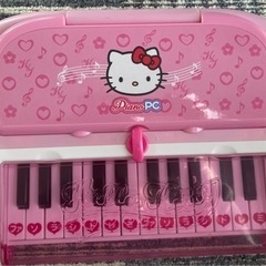 キティちゃん　ピアノパソコン