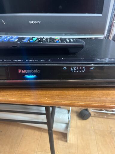 シャープ ブルーレイレコーダー 500GB 2014年製 BD-W560 2番組同時録画