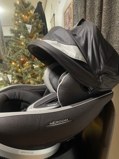チャイルドシート ネルーム lite ISOFIX EF アッシュブラウン コンビ 