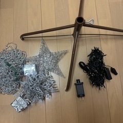 【ネット決済・配送可】ほぼ新品　大型クリスマスツリー　