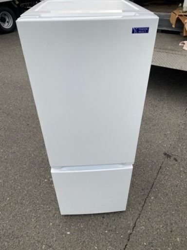 福岡市内配送無料！　2019年式　ヤマダ電機 2ドア冷蔵庫 (156L・右開き) ホワイト YRZF15G1