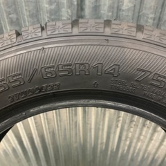 組替＆バランス調整工賃込！155/65R14　グッドイヤー　アイスナビ6