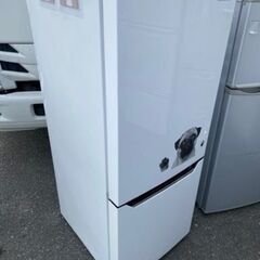 福岡市内配送無料 HR-D15A 冷蔵庫 パールホワイト [2ドア /右開き 