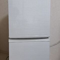無料！【ジャンク品】シャープ 冷蔵庫 137L SJ-D14D-...