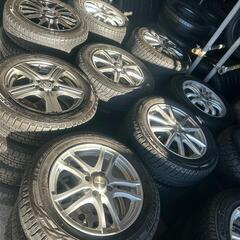 ⛄均一価格！アクア、ノート、ポルテ、ヴィッツ、フィット等に！アルミホイール付国産スタッドレスタイヤ多数入荷しました⛄