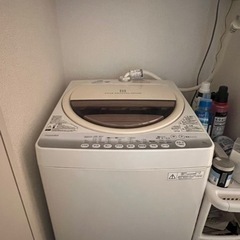 洗濯機 TOSHIBA 6Kg