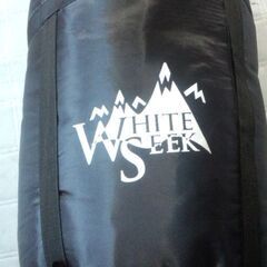WHITE SEEK 封筒型 シュラフ　寝袋　限界使用温度　-５℃