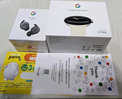 Google Pixel Watch、 Pixel Buds