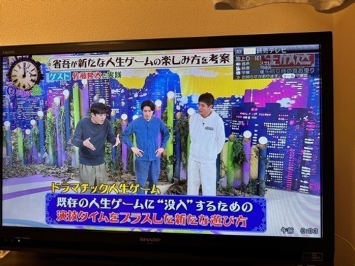 LED AQUOSとブルーレイレコーダー2台