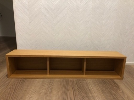 無印良品　壁に付けられる家具　箱　幅88cm