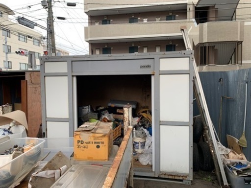 話し中　　Panda3.0シャッター収納物置倉庫バイクガレージ　移動倉庫 話し中 Panda3.0シャッター収納物置倉庫バイクガレージ 移動倉庫