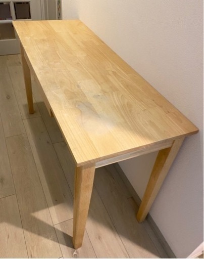 木製　パソコンデスク　テーブル　120×45