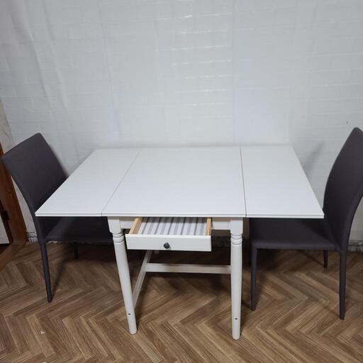 IKEA　イケア　INGATORP インガートルプ　テーブル　バタフライ　伸長式