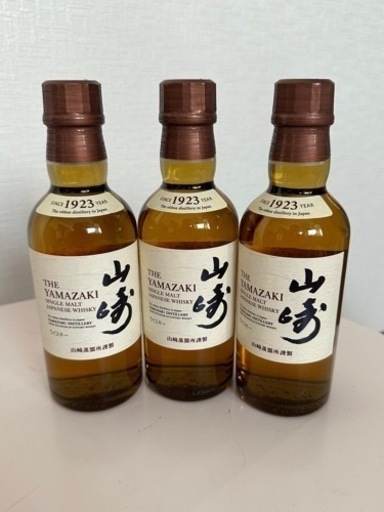 SUNTORY シングルモルトウイスキー山崎 ノンエイジ180ml×6