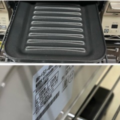 J3124 高年式！★3ヶ月保証付★ Rinnaiリンナイ 都市ガス用 ガステーブル ガスコンロ RTS65AWK14RG-CL LAKUCIE ラクシエ 【ココットプレート付属】  2022年製 左強火 新品参考価格48,780円 クリーニング済 