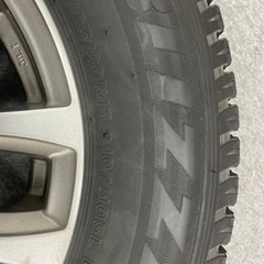 スタッドレス　アルミホイール付　ブリヂストン　ハイエース