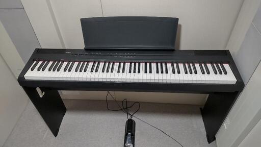YAMAHA 電子ピアノ P_105  カバー付  値下