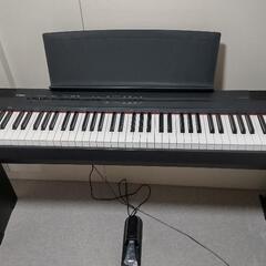 YAMAHA 電子ピアノ P_105  カバー付  値下