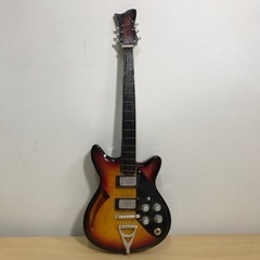 ロ2312-177 ミニチュア ギター 長さ約23cm
